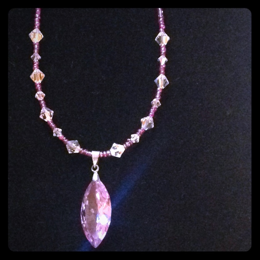 CZ Pendant Necklace